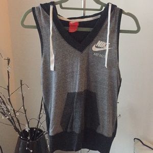 Nike Workout Hoodie Tank